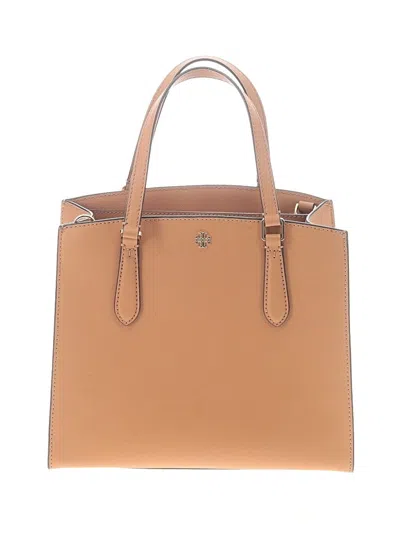 Pre-owned Tory Burch Satchel In Tan