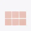 Tory Burch Scalloped Cocktail Linen Napkin, Set Of 6 In Petal Pink