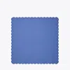 Tory Burch Scalloped Dinner Linen Napkin, Set Of 6 In Blue