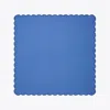 Tory Burch Scalloped Dinner Linen Napkin, Set Of 6 In High Tide