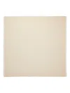 Tory Burch Scarf With Logo In Beige