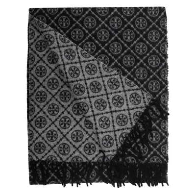 Tory Burch Scarfs In Black