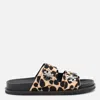 Tory Burch Sporty Slide Sandal With Twist Details Scarpe Basse Animalier In Animal Print