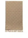 Tory Burch T Monogram Oblong Scarf In Neutral