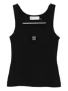 Tory Burch Scoop Tank In Black