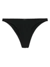 Tory Burch Black Slip Bikini In Black