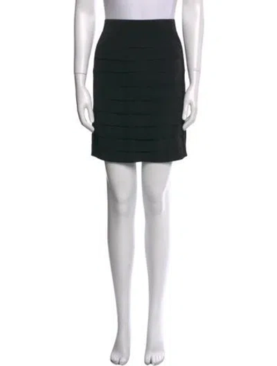 Pre-owned Tory Burch Sequin Embellishments Mini Skirt W/ Tags In Black