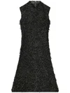 Tory Burch Sequined Fringe Dress In Black