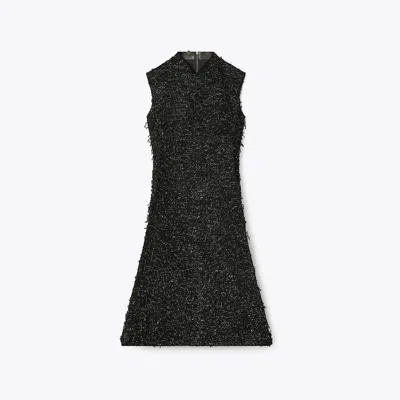 Tory Burch Sequined Fringe Dress In Black