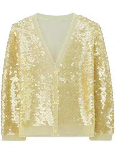 TORY BURCH SEQUINNED CARDIGAN