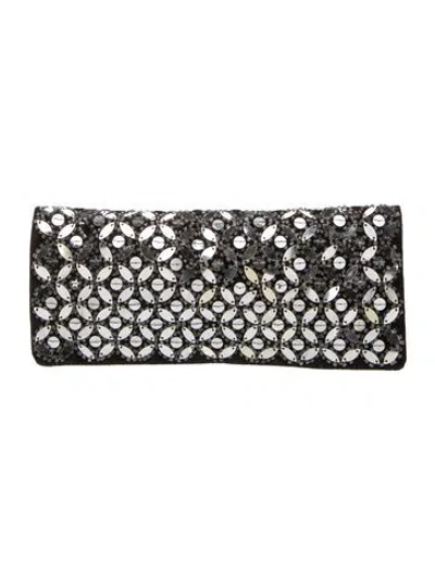 Pre-owned Tory Burch Sequins Clutch In Multicolor