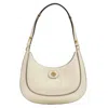 Tory Burch Shea Butter Spazzolato Robinson Crescent Bag