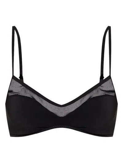 TORY BURCH SHEER PANEL BIKINI TOP