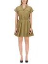 Tory Burch Dress  Woman Color Green In Green