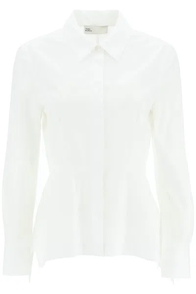 TORY BURCH SHIRT WITH PLEATS
