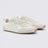 Tory Burch White Leather Sneakers In Neutral