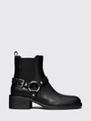 Tory Burch Ankle Boots With Block Heel And Buckle In Black
