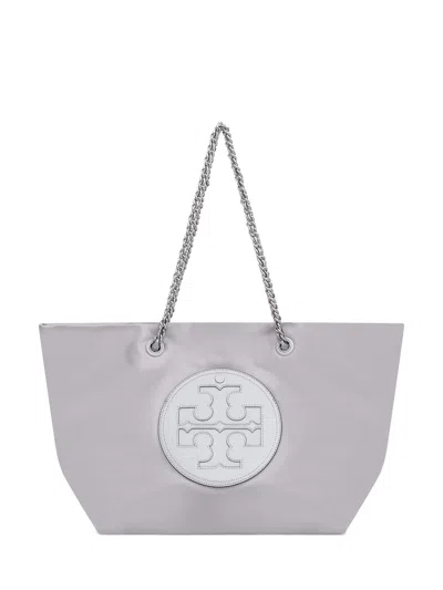 Tory Burch Ella Tote Bag In White