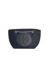 Tory Burch 'shopping Ella' Mini Bag With Black Nylon Chain In Black