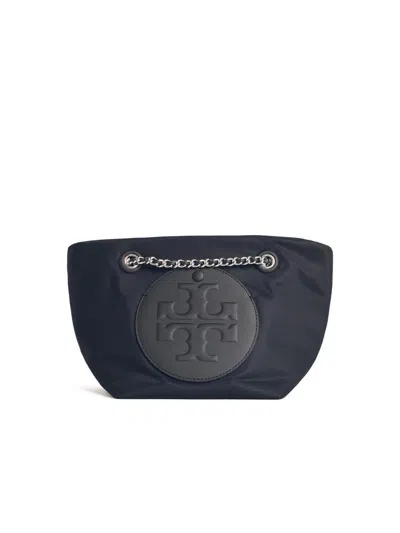Tory Burch 'shopping Ella' Mini Bag With Black Nylon Chain