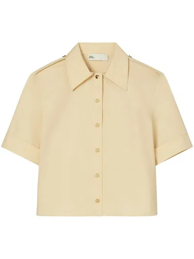 Tory Burch Short-sleeve Shirt In Nude
