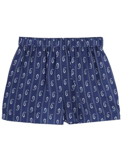 Tory Burch Shorts "camp" In Blue