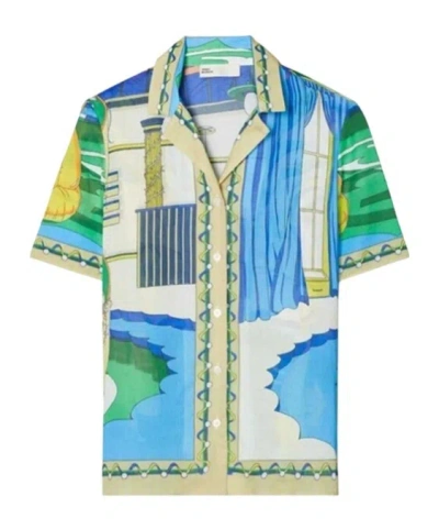 Tory Burch Short-sleeved Shirt In Multi