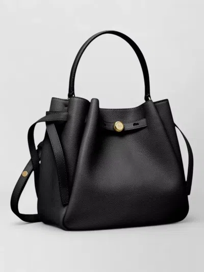 Tory Burch Shoulder Bag Adjustable Strap Top Handle In Black