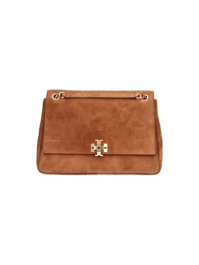 Tory Burch Shoulder Bag "charlie" In Brown