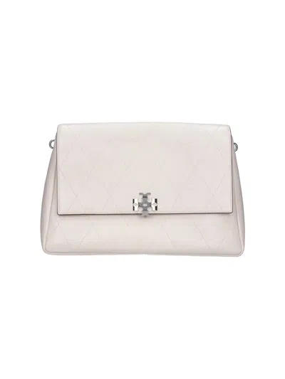 Tory Burch Shoulder Bag "charlie" In White