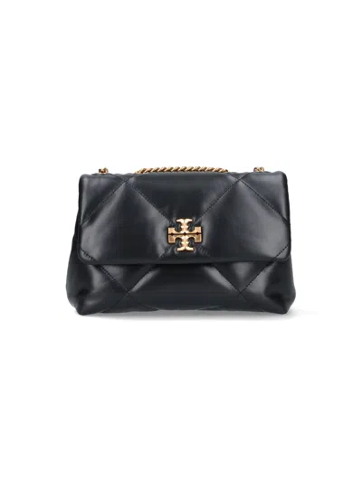 Tory Burch Kira Diamond Quilted Bag In Black