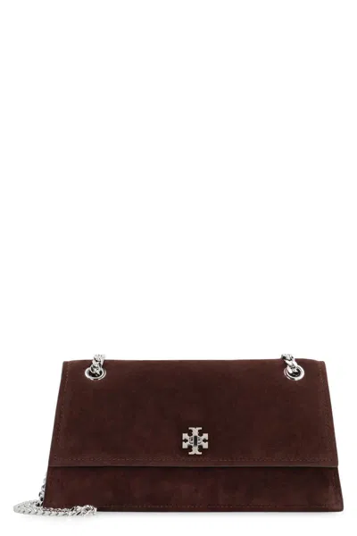 Tory Burch Shoulder Bag Kira In Suede In Brown