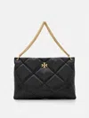 Tory Burch The Kira Diamond Quilted Satchel Is Irresistibly Soft Thanks To Its Quilted Texture. A Cl In Black