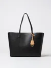 Tory Burch Perry Triple-compartment Tote Handbag In Black