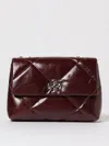 Tory Burch Shoulder Bag  Woman Color Burgundy In Burgundy
