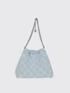 Tory Burch Shoulder Bag  Woman Color Gnawed Blue In Blue