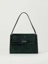 Tory Burch Shoulder Bag  Woman Color Turquoise In Blue
