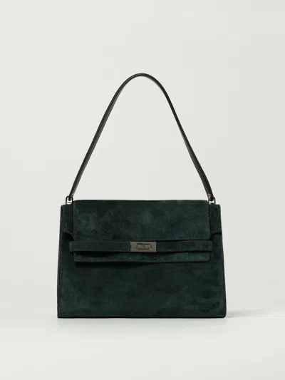 Tory Burch Shoulder Bag  Woman Color Turquoise In Blue