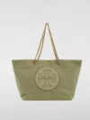 Tory Burch Ella Shopping Bag In White