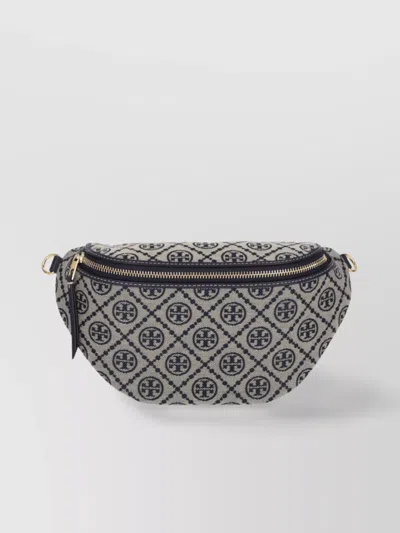 Tory Burch Shoulder Bag With Adjustable Strap And Gold-tone Hardware In Black