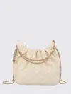 Tory Burch Fleming Drawstring Shoulder Bag In Neutral