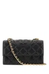 Tory Burch Shoulder Bags Fleming Women Leather Black