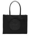 Tory Burch Ella Tote Shoulder Bags Black In Black