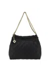 Tory Burch Fleming Bag In Very Soft Leather In Black
