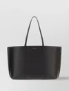 Tory Burch Black Cow Leather Cotton Shoulder Bag