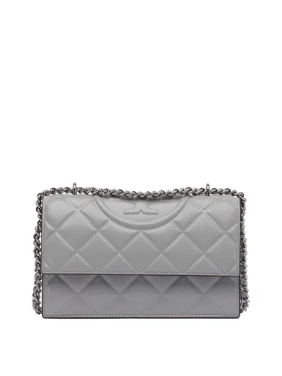 Tory Burch Shoulder Bags In Gray