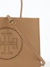 Tory Burch Small Ella Tote Bag In Light Sand
