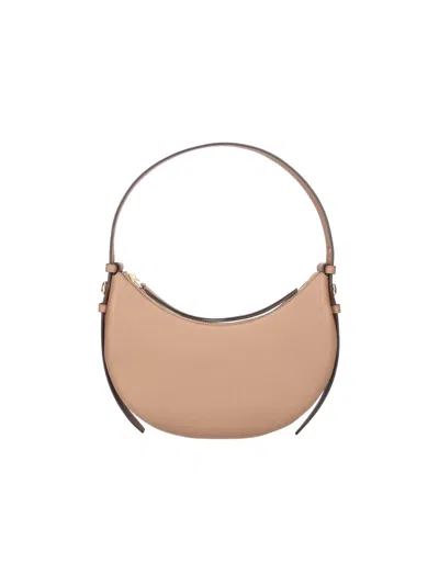 Tory Burch Shoulder Hobo Bag "romy" In Sand