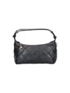 Tory Burch Shoulder Pouch "fleming" In Black