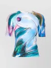Tory Burch Printed Cotton Shirt